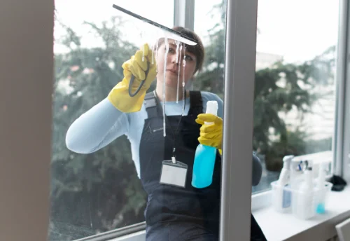 Nettoyage de vitres intérieures et extérieures à Fauguerolles